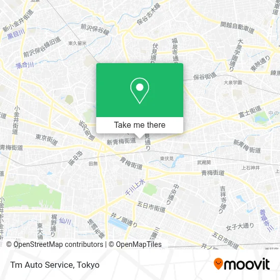 Tm Auto Service map