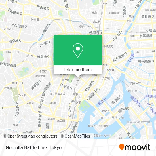 Godzilla Battle Line map