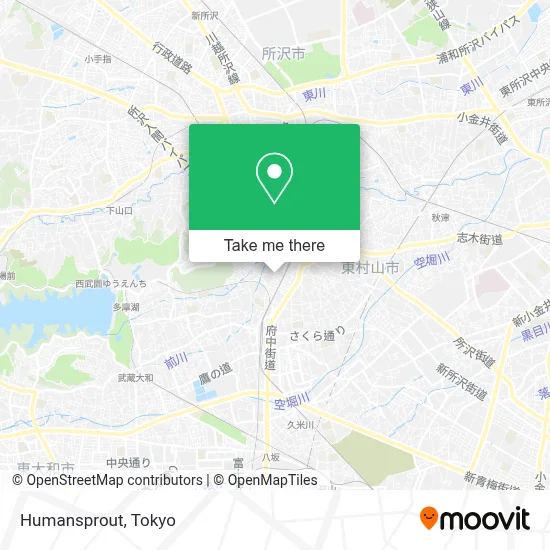 Humansprout map
