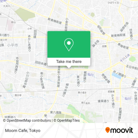 Moom Cafe map