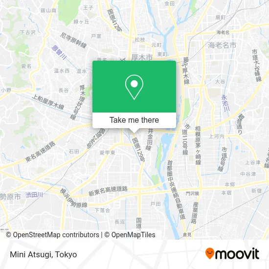 Mini Atsugi map