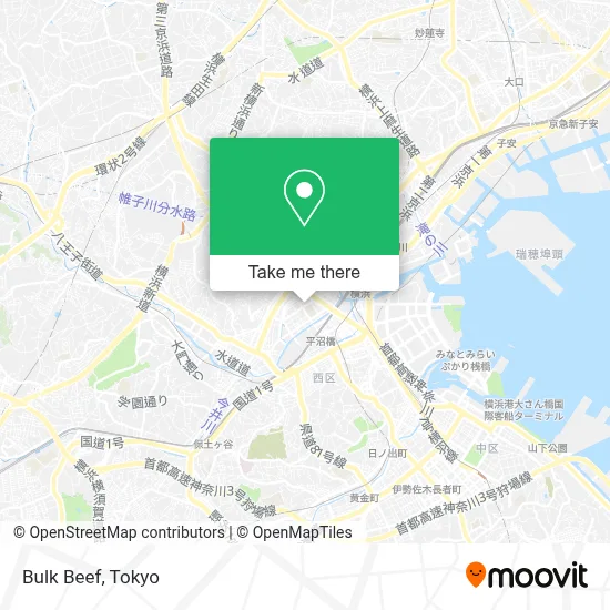 Bulk Beef map