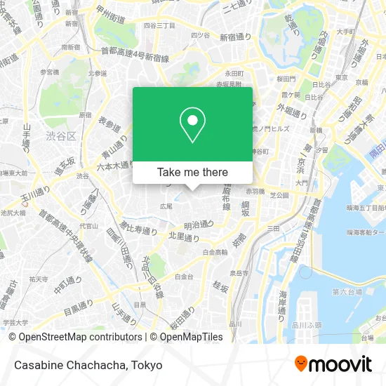 Casabine Chachacha map