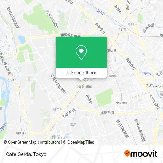 Cafe Gerda map