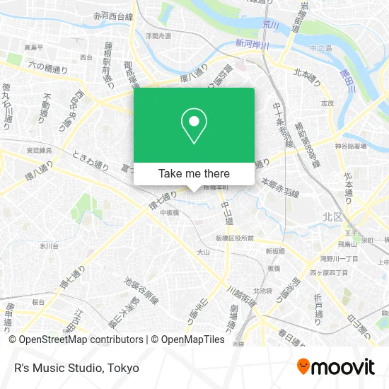 R's Music Studio map
