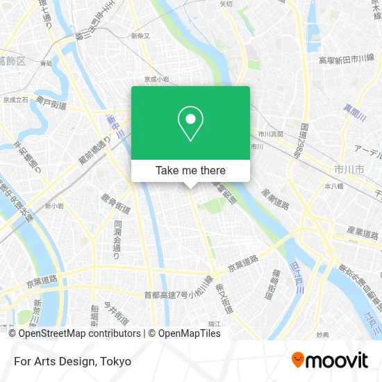 For Arts Design map