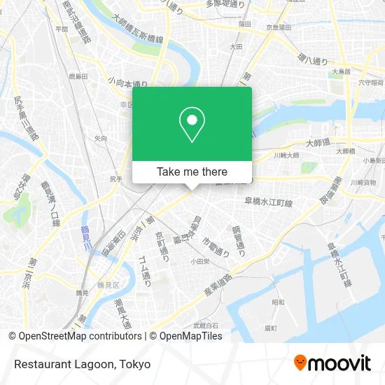 Restaurant Lagoon map