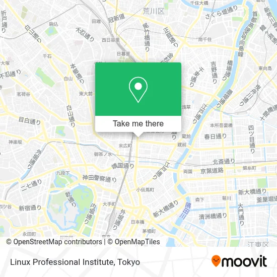 Linux Professional Institute map