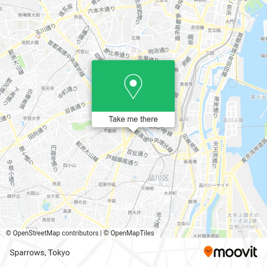 Sparrows map