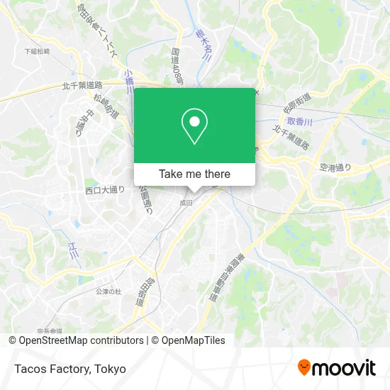 Tacos Factory map