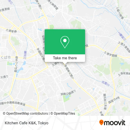Kitchen Cafe   K&K map