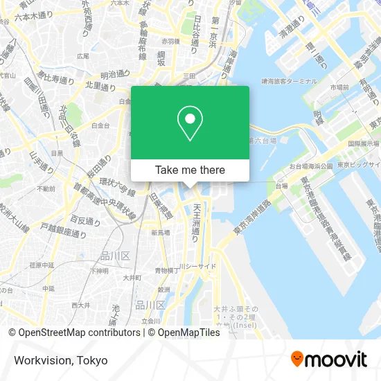 Workvision map