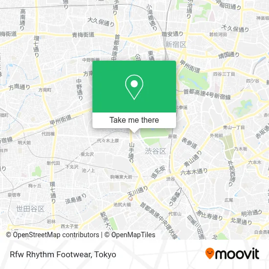 Rfw Rhythm Footwear map