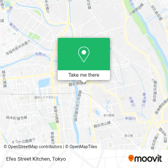 Efes Street Kitchen map