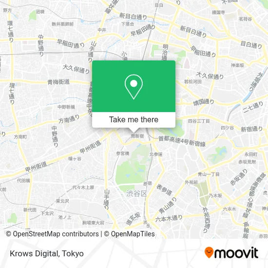 Krows Digital map