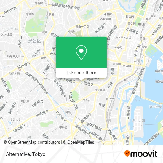 Alternative map