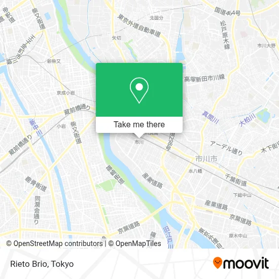 Rieto Brio map