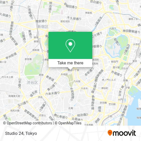 Studio 24 map
