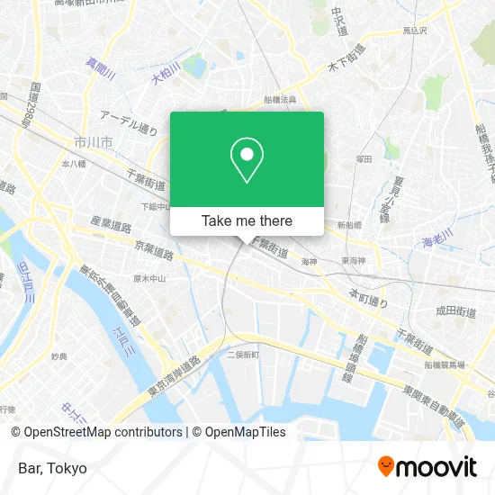 Bar map