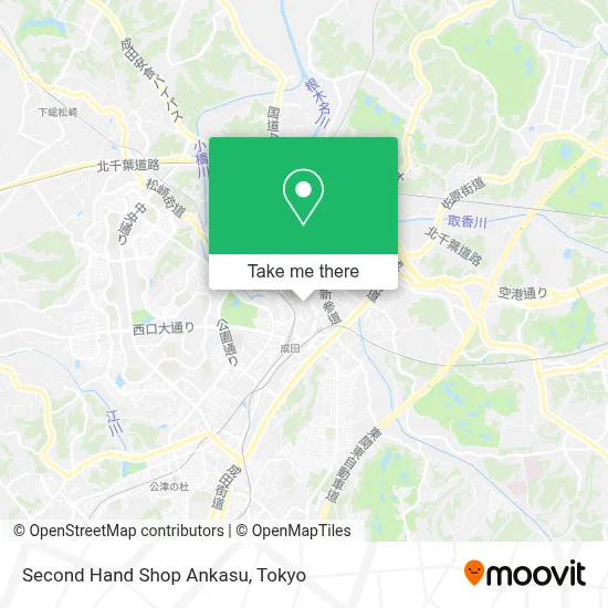 Second Hand Shop Ankasu map