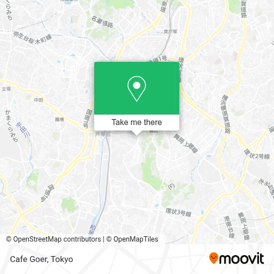 Cafe Goer map