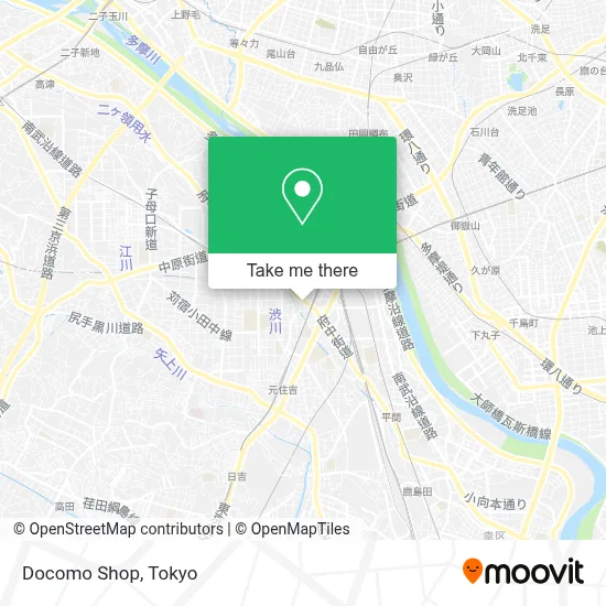 Docomo Shop map