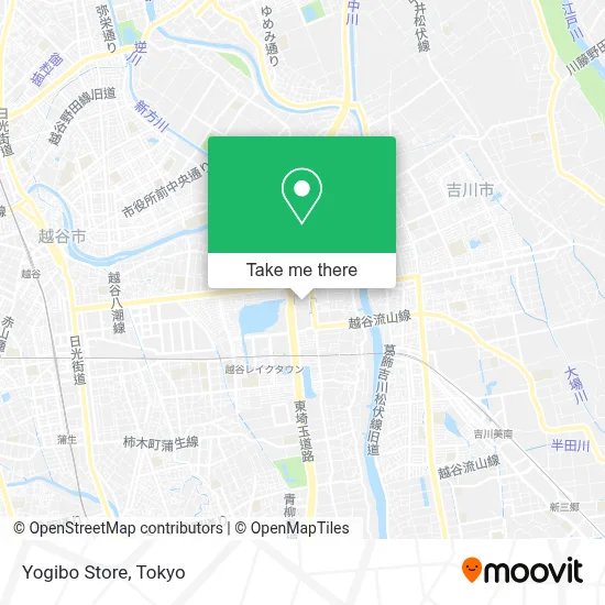 Yogibo Store map