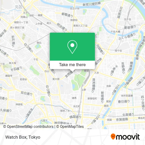 Watch Box map