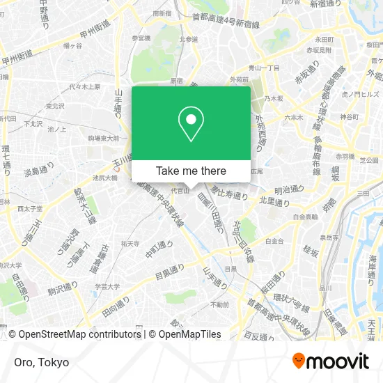 Oro map