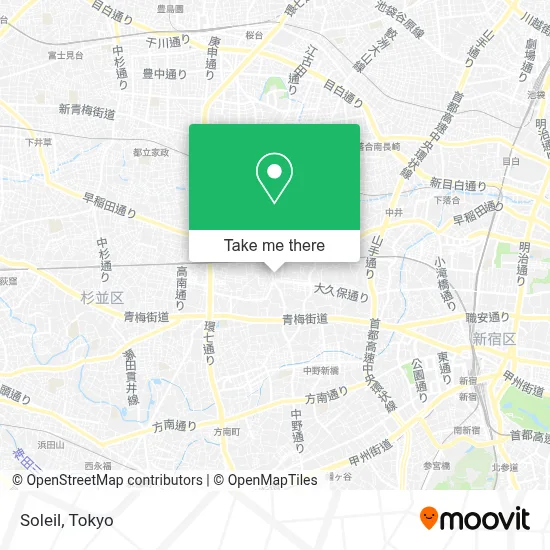 Soleil map