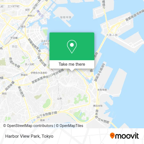 Harbor View Park map