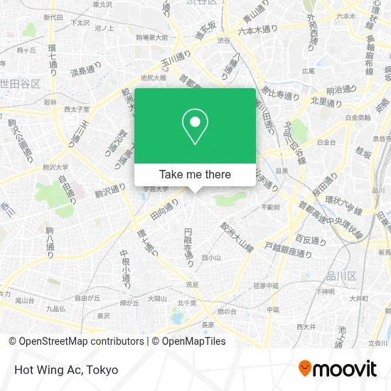 Hot Wing Ac map