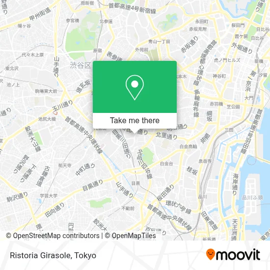 Ristoria Girasole map