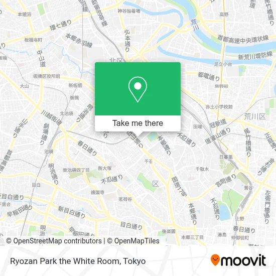 Ryozan Park the White Room map
