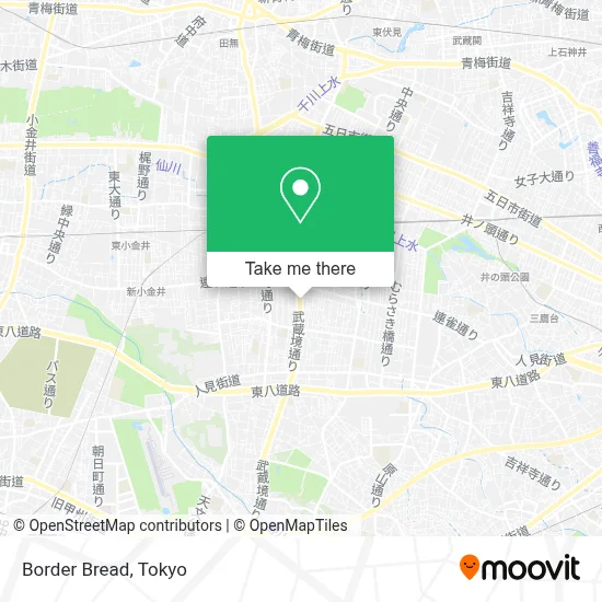 Border Bread map