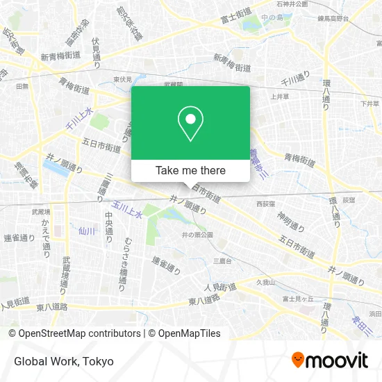 Global Work map