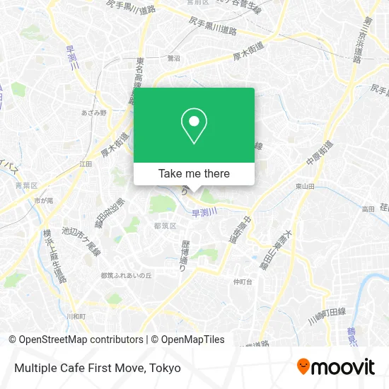 Multiple Cafe First Move map