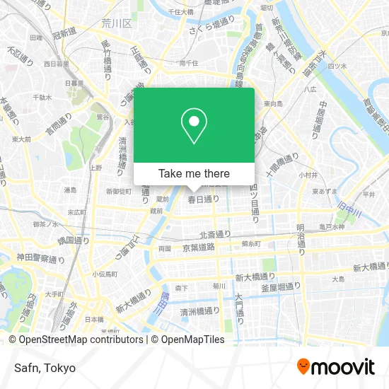 Safn map