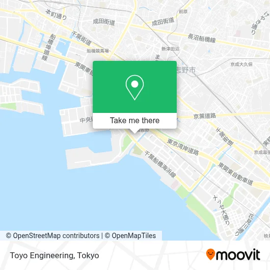 Toyo Engineering map
