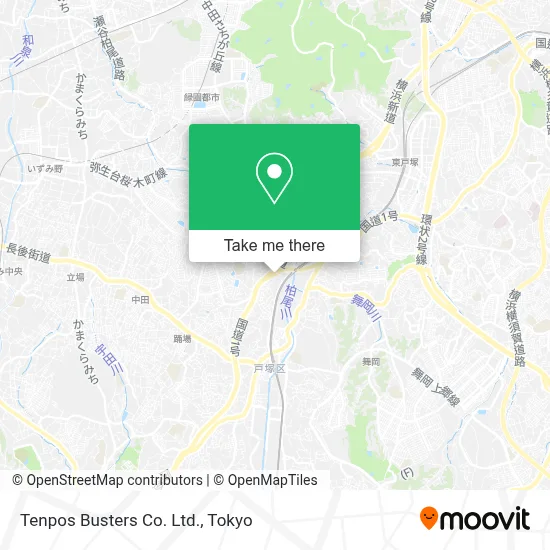 Tenpos Busters Co. Ltd. map