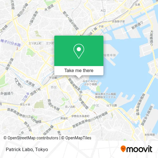 Patrick Labo map