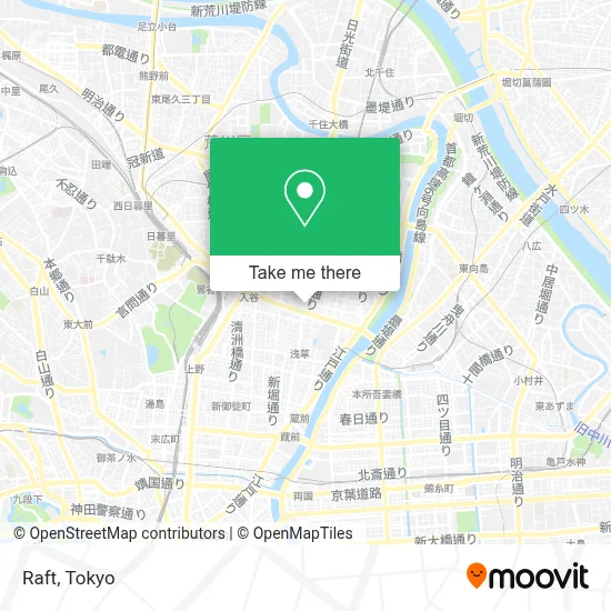 Raft map