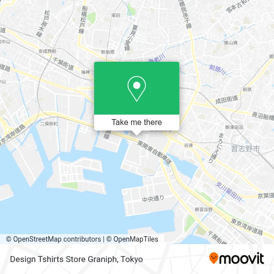 Design Tshirts Store Graniph map