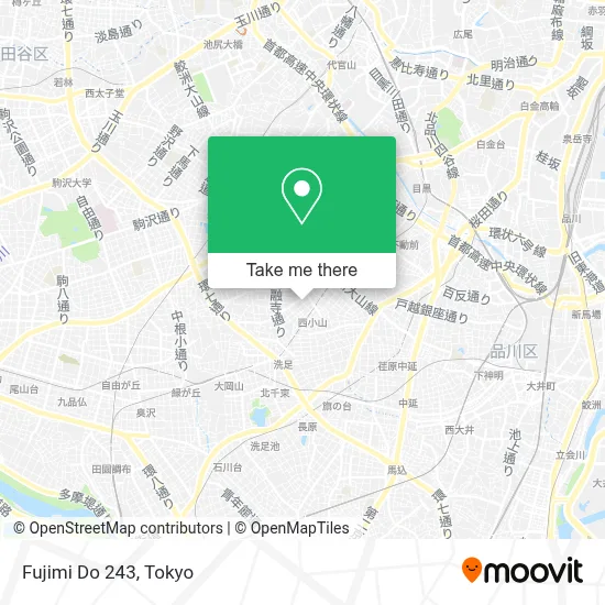 Fujimi Do 243 map