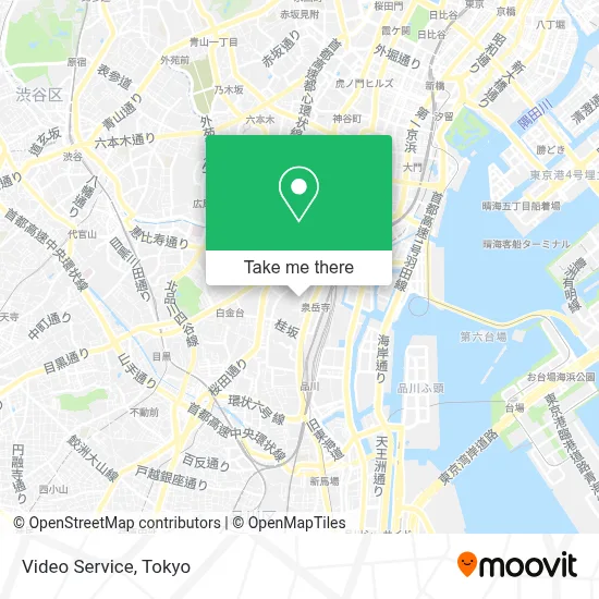 Video Service map