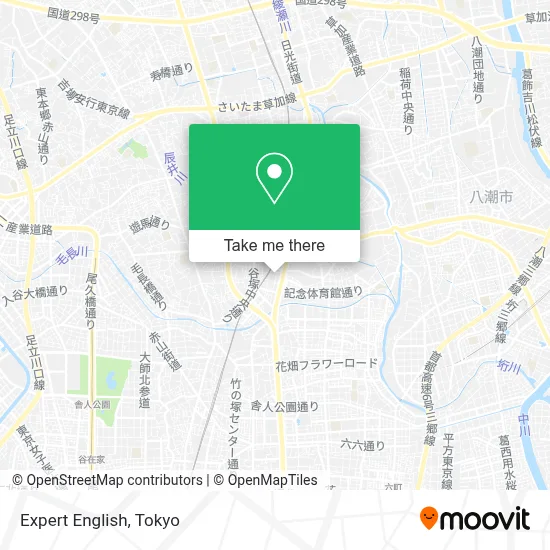 Expert English map