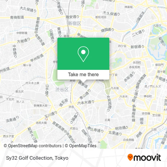Sy32 Golf Collection map