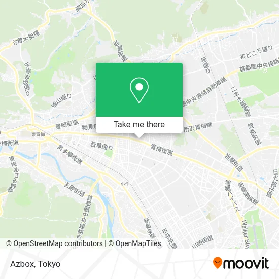 Azbox map