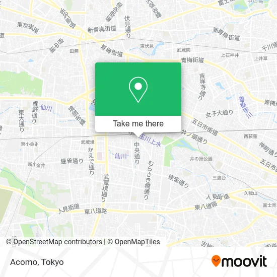 Acomo map