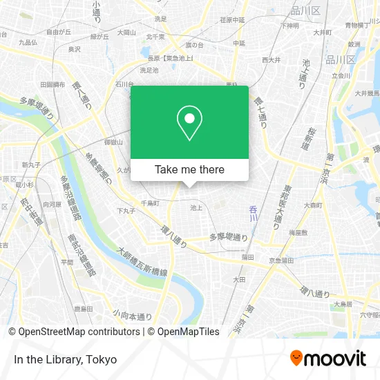 In the Library map